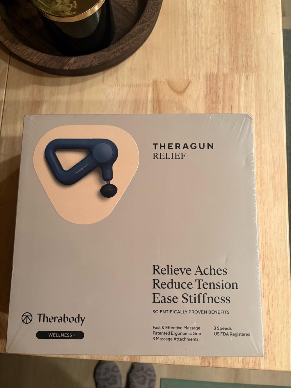 Therabody Theragun Relief - Navy Blue  - NIB